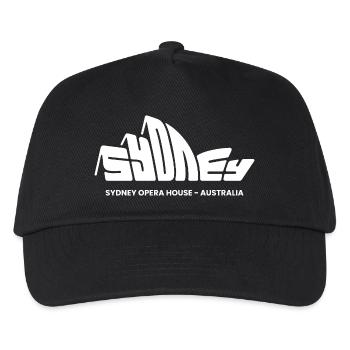 Sydney Australia Australian Aussie Local Tourists  - Kids’ Baseball Cap - black - Front