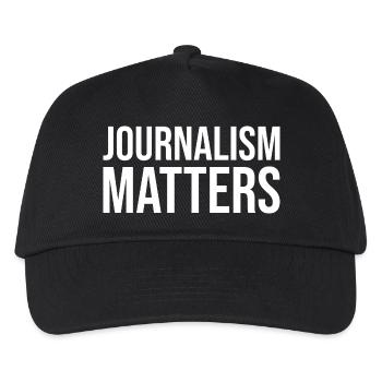 Journalism Matters - Kids’ Baseball Cap - black - Front