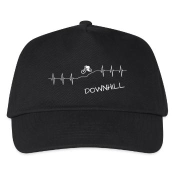 Downhill - Kinder Basecap - Schwarz - Vorne