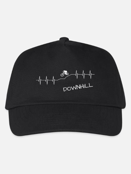 Downhill - Kinder Basecap - Schwarz