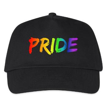 Pride, Lgbt gay pride - Kinder Basecap - Schwarz - Vorne