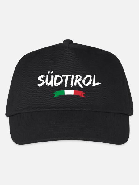 Südtirol - Kinder Basecap - Schwarz