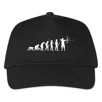 ArcLab CompoundArcherEvolution-White - Casquette de baseball Enfant - noir - Devant