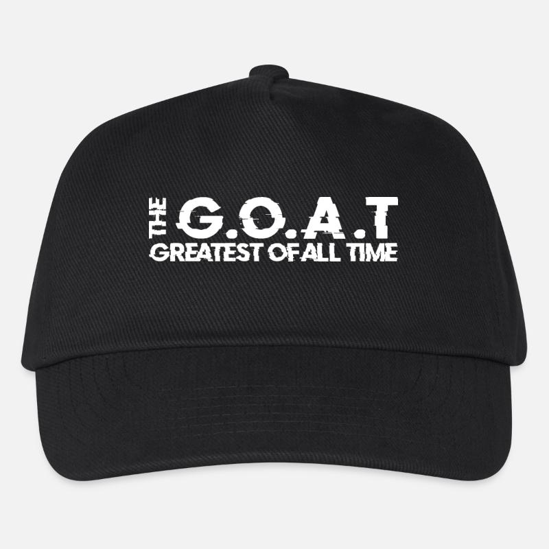 LE PLUS GRAND DE TOUS LES TEMPS GOAT w - Casquette de baseball Enfant - noir