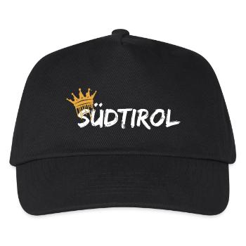 Tyrol du Sud - Casquette de baseball Enfant - noir - Devant