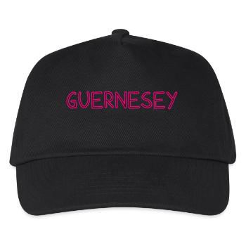 GUERNSEY. UNITED KINGDOM. ENGLAND - Kids’ Baseball Cap - black - Front