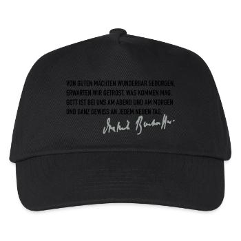 Von guten Mächten - Kinder Basecap - Schwarz - Vorne