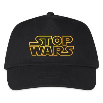 stop wars starlight outline - Kids’ Baseball Cap - black - Front