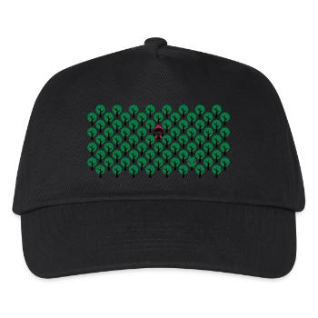 Fairytale - Rotkaeppchen - Fairy Tales - Wolf - - Kids’ Baseball Cap - black - Front