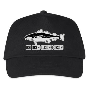 Je me tourne égale à la morue! - Casquette de baseball Enfant - noir - Devant