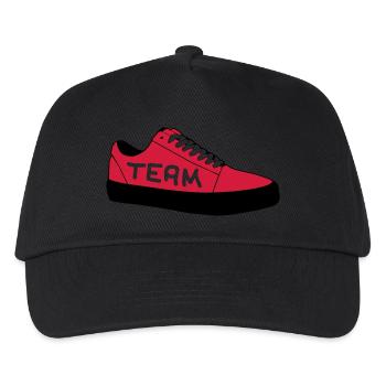 sneaker__team - Kinder Basecap - Schwarz - Vorne