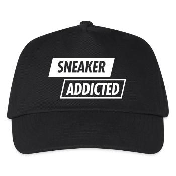 Sneaker Addicted - Kids’ Baseball Cap - black - Front