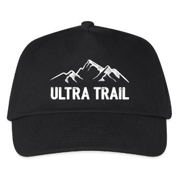 Ultra Trail - Kids’ Baseball Cap - black - Front