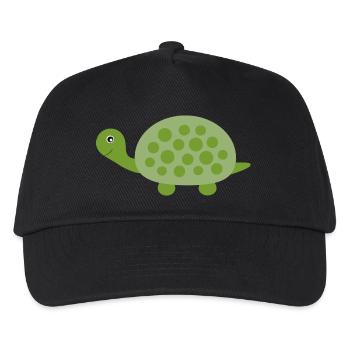 Turtle Turtles - Kids’ Baseball Cap - black - Front