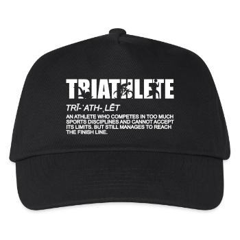 Triathlon Significance - Kids’ Baseball Cap - black - Front