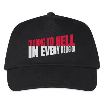 im going to hell - Kinder Basecap - Schwarz - Vorne