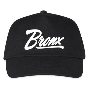 bronx shirt - Kinder Basecap - Schwarz - Vorne