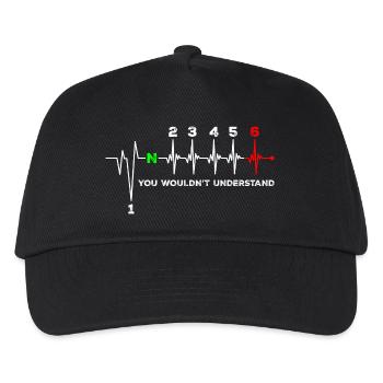 Un pouls ECG que vous ne comprendriez pas - Casquette de baseball Enfant - noir - Devant