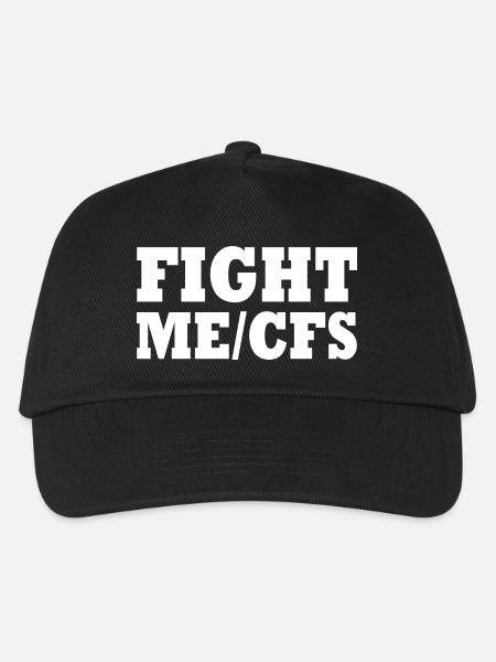 Me/cfs - fight me/cfs - Kinder Basecap - Schwarz