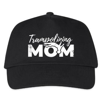 Trampoline Jumper Mom - Kids’ Baseball Cap - black - Front