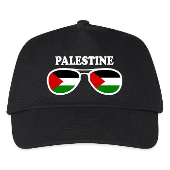 Palästina - Kinder Basecap - Schwarz - Vorne