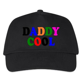 Daddy cool - Casquette de baseball Enfant - noir - Devant