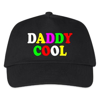 Daddy cool - Casquette de baseball Enfant - noir - Devant