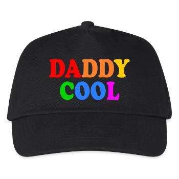 Daddy cool - Kinder Basecap - Schwarz - Vorne