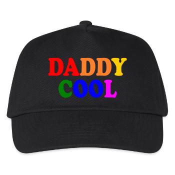 Daddy cool - Casquette de baseball Enfant - noir - Devant