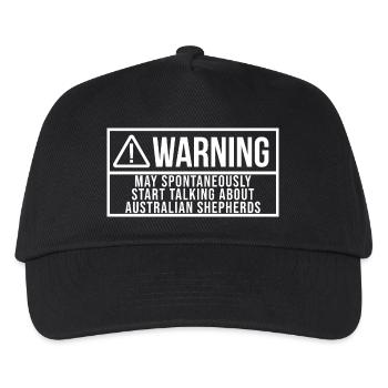 Australian Shepherd - Kids’ Baseball Cap - black - Front