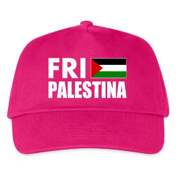 Fri palestina - Kids’ Baseball Cap - fuchsia - Front
