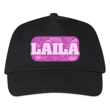 Health Laila - Kids’ Baseball Cap - black - Front