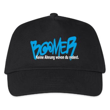 Boomer - Keine Ahnung wovon du redest. - Kinder Basecap - Schwarz - Vorne