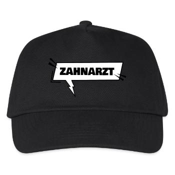 Zahnarzt - Kinder Basecap - Schwarz - Vorne