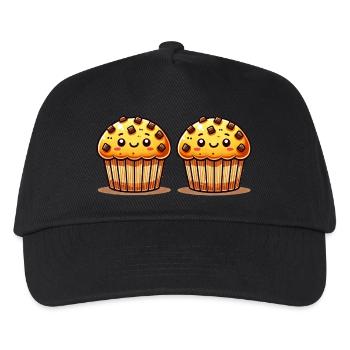 muffin 2 - Kinder Basecap - Schwarz - Vorne
