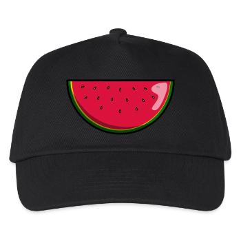 Melon Fruit - Casquette de baseball Enfant - noir - Devant