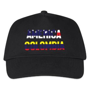 Colombia - Kids’ Baseball Cap - black - Front