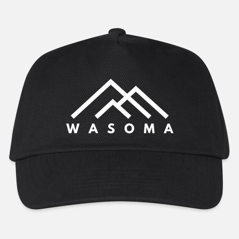 WASOMA - Kinder Basecap - Schwarz