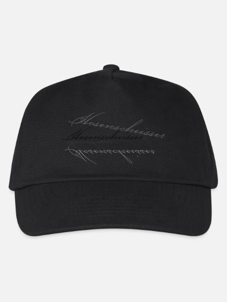 Trouser shitter - Kids’ Baseball Cap - black