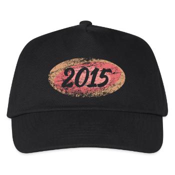 2015 - Kinder Basecap - Schwarz - Vorne