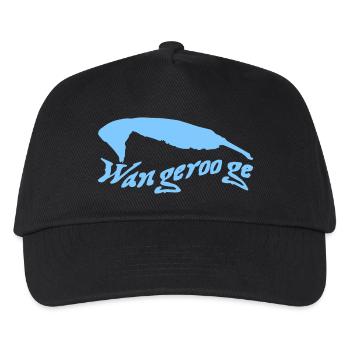 Wangerooge Tattoo - Kinder Basecap - Schwarz - Vorne