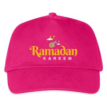 Ramadan Mubarak - Kinder Basecap - Fuchsia - Vorne
