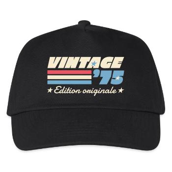 Célébrez un demi-siècle de légende avec humour - Casquette de baseball Enfant - noir - Devant