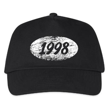 1998 - Kids’ Baseball Cap - black - Front