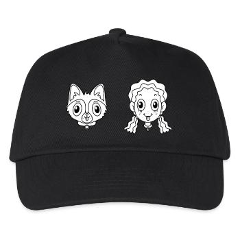 Pet Dog - Kids’ Baseball Cap - black - Front