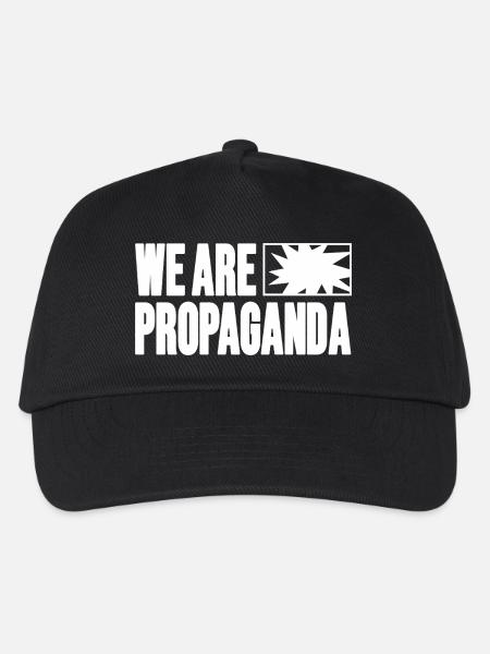Wir sind Propaganda - Kinder Basecap - Schwarz
