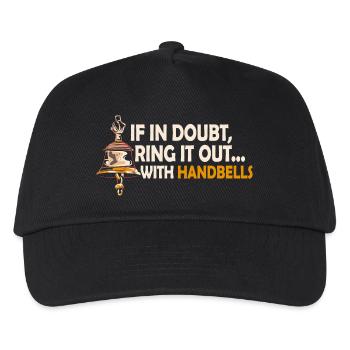 Choir Music Instrument Handbell Choir - Kids’ Baseball Cap - black - Front