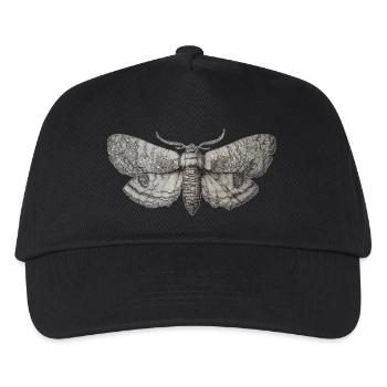 Motte Vintage - Kinder Basecap - Schwarz - Vorne