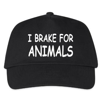 Animals - Kids’ Baseball Cap - black - Front