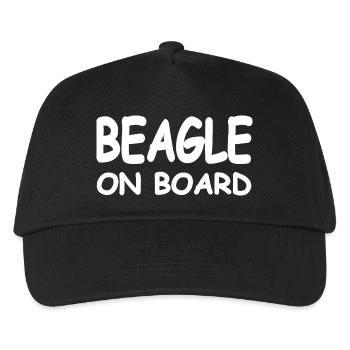 Beagle - Casquette de baseball Enfant - noir - Devant